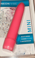 Vibrador mini neon rosa